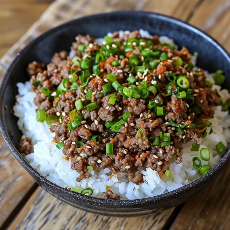 Ground Beef Bulgogi Recipe