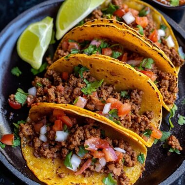 Ground Beef Tacos Recipe