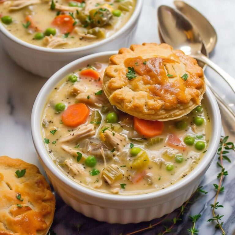 Chicken Pot Pie Soup Recipe