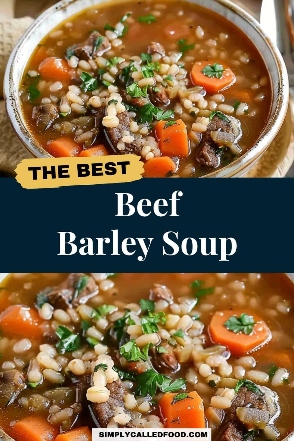 Beef Barley Soup Recipe