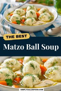 Matzo Ball Soup Recipe