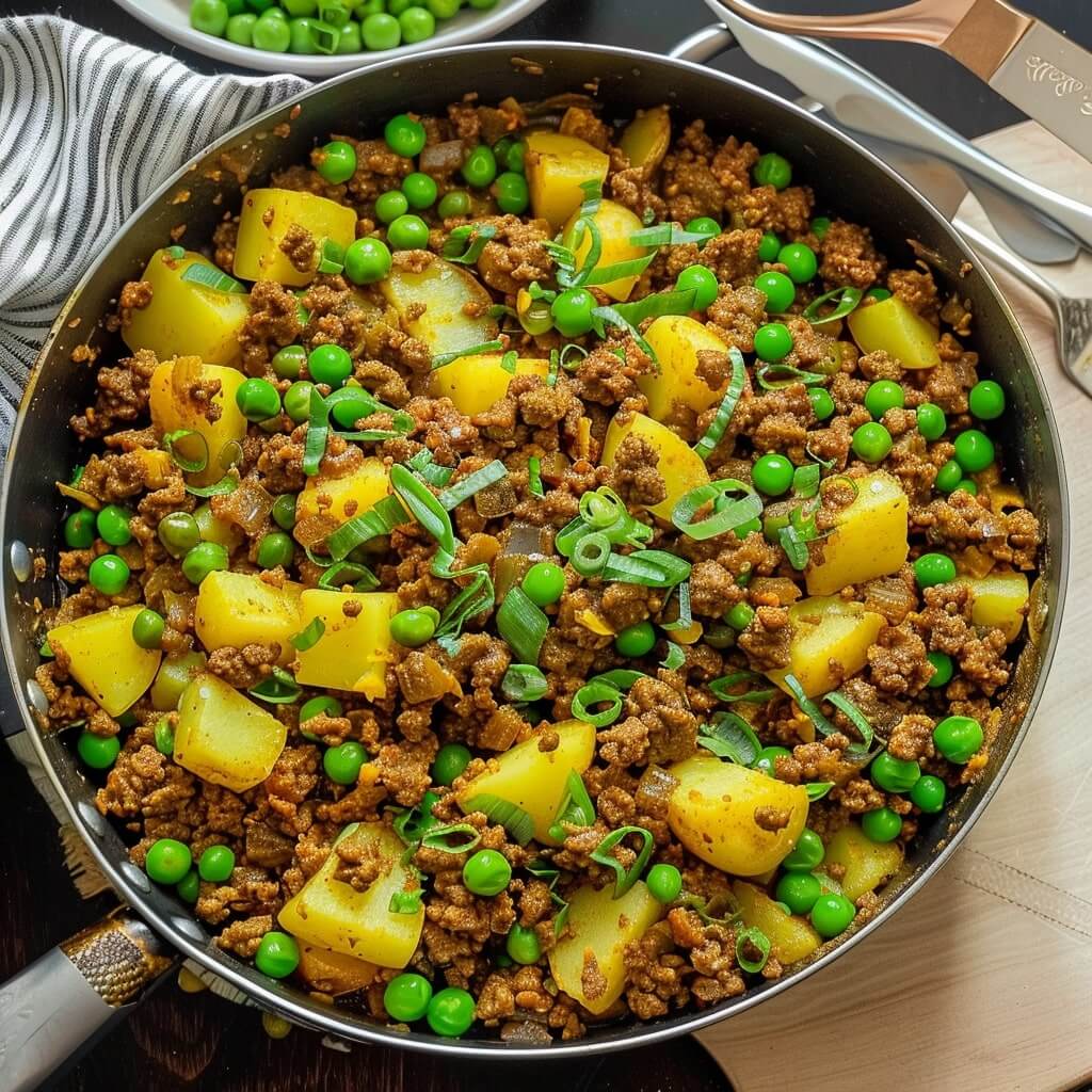 Curried Ground Beef Recipe